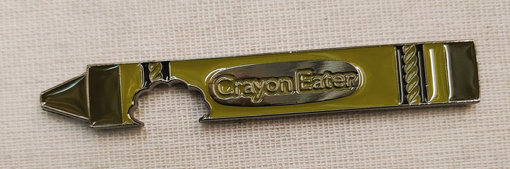 Crayon Eater Bottle Opener- Gyrene Green