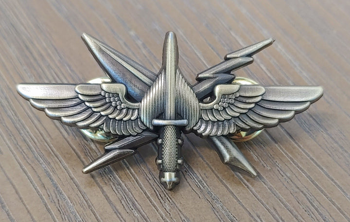 SOC Lapel Pin- 2'' Antique Gold