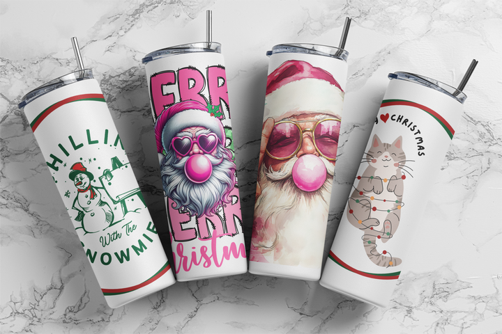 Christmas Tumblers Multiple Designs